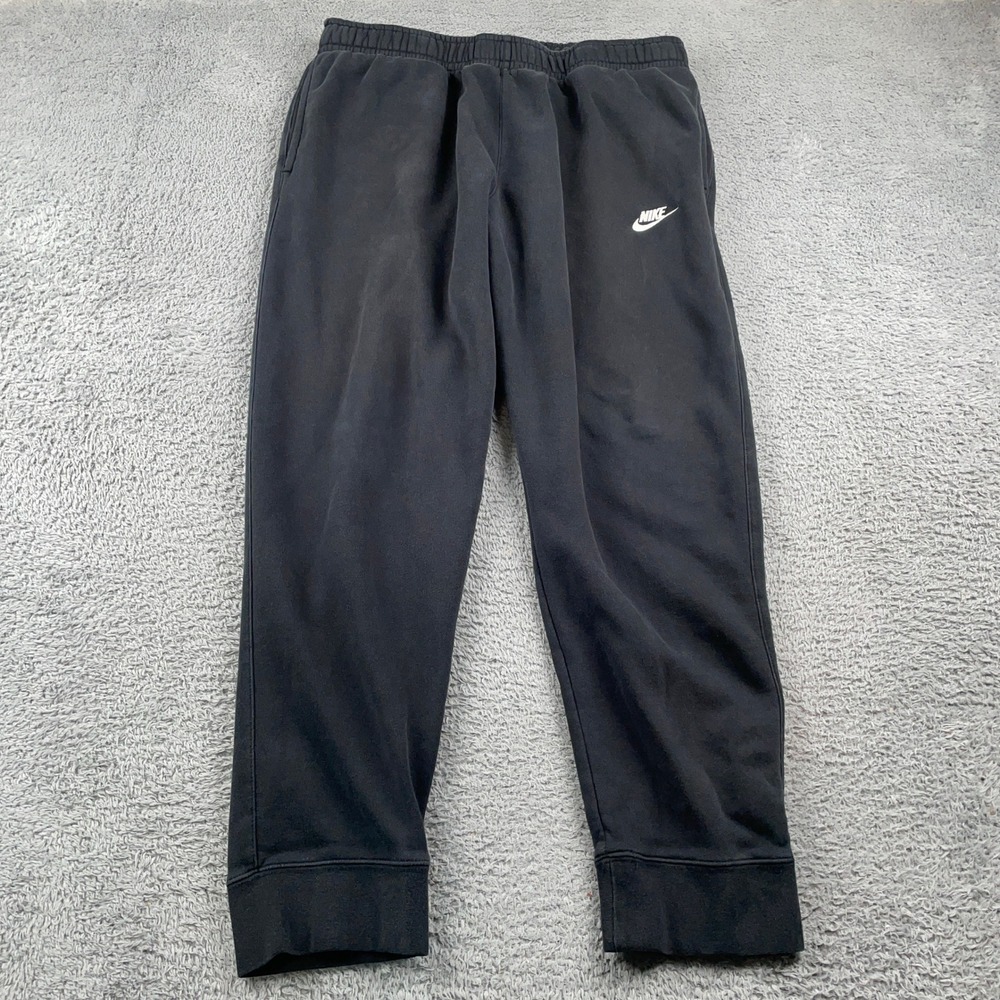 Nike Pants Mens 2XL Black Sportswear Club Fleece Joggers BV2671-010 Sweatpants